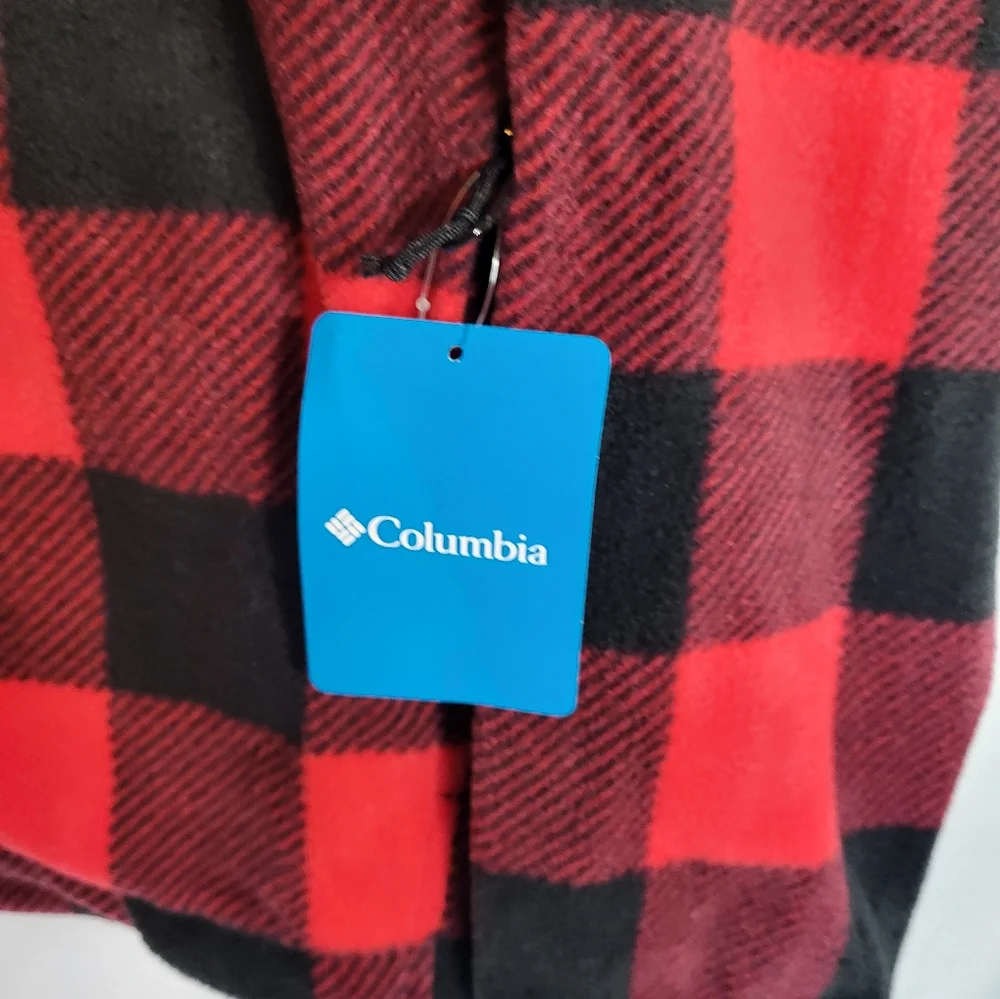 Mens Columbia Steens Mountain Printed Full-Zip Fleece Jacket Bufflo Plaid Print